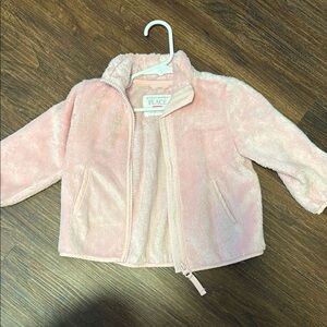 The Children's Place Light Pink Fleece Jacket